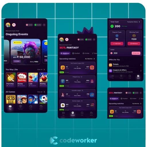 Real Money Game Source Code